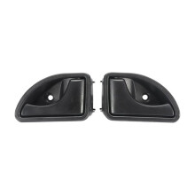 1Pair Car Interior Door Handle Front Left Right 8200247802 8200247803 for 1997-2007 Kangoo & 1997-2003 Twingo