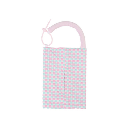 (PinkBlue)Innovative Car Tissue Box With Creative Pattern And Polyester Cover For Car Home And