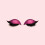 (Orange)Eye Makeup Patch With Polyester Fabric For Hasslefree Lash Styling For Daily 4