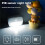 2Pcs LED Night Light with Motion Sensor Light Motion Sensor LED Night Light for Bedroom WC Hallway Stair EU PLUG 7