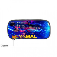 (Pattern16) Yamal Hanrafted Lamine Pencil Organizer With Oxford Fabric For Kids And Students
