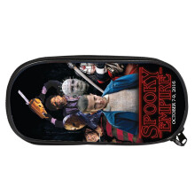 (StyleT) Functional Stranger Things Nylon Pencil Holder With Multiple Slots For School Work And