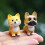 Puppy Small Pvc Figures Pack For Visual Stimulation Interactive Play And 5