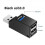 (Black) Port Usb 3 Hub Embedded Splitter Device Suitable For Office Transfer Data Use 1
