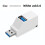 (White) Port Usb 3 Hub Embedded Splitter Device Suitable For Office Transfer Data Use 1