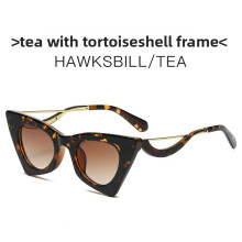 (Style 6)Contemporary Polygon Sunglasses With Uv400 For Casual Outings And Events Evening