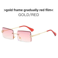 (Style 9)Square Women Sunglasses With Gradient Lenses Uv400 For Festivals And Casual Wear