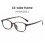 (Light Tea)Fashion Eyewear With Blue Light Blocking Suitable For Elegant Professionals 2