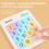 (4x4cm)Sliding Puzzle For Kids With Magnetic Number Grid Brain Development Educational Toy 6