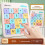 (4x4cm)Sliding Puzzle For Kids With Magnetic Number Grid Brain Development Educational Toy 3
