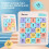 (4x4cm)Sliding Puzzle For Kids With Magnetic Number Grid Brain Development Educational Toy 4