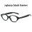 (Tortoise)Gm Transparent Cat Eye Glasses With Blue Light Filter Lightweight Pc Ideal Frame 4