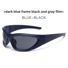 (Blue )Y2k Cat Eye Sunglasses With Uv400 Protection For Outdoor Activities Wear