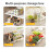Refrigerator Compact Food Container With Lid For Freshness And Organization 6