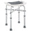 44-51.5cm Aluminium Frame Shower/Bath Stool - Grey 1