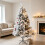 Gr8 Home 7ft Green Snow Flocked Artificial Christmas Tree 3