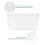 LIVIVO Livivo Clear Storage Tubs 3 Pack Medium 3
