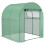 Walk-in Polytunnel Greenhouse 1.8x1.8x2m 8