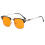 (Leopard )Retro Square Frame Blue Light Glasses With Antireflective Coating Business For 10