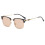 (Leopard )Retro Square Frame Blue Light Glasses With Antireflective Coating Business For 12