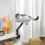Cat Desk Bed, Cat Hammock 360 Rotatable Adjustable for Window, Table, Work, Grey 4