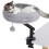 Cat Desk Bed, Cat Hammock 360 Rotatable Adjustable for Window, Table, Work, Grey 1