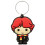 Harry Potter Harry Potter Chibi Rubber Ron Keyring 1