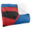 Superman (152cm x 127cm, Multicoloured) Superman 1996 Shield Blanket 3