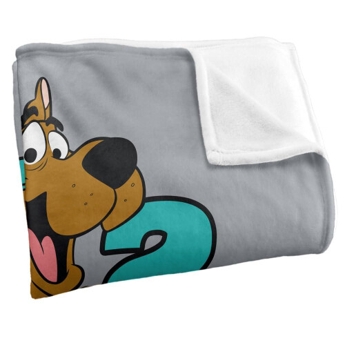 Scooby Doo (152cm x 127cm, Multicoloured) Scooby Doo Ruh Roh! I'm 2 Soft Touch Blanket 2