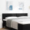 VidaXL vidaXL LED Kopfteil Schwarz 180 cm Stoff 1