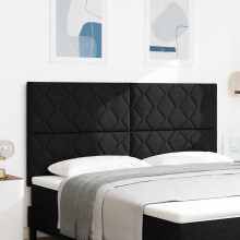 vidaXL Kopfteil Schwarz 180 cm Stoff