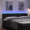 VidaXL vidaXL LED Kopfteil Schwarz 180 cm Stoff 4