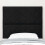 VidaXL vidaXL Kopfteil Schwarz 90 cm Stoff 3