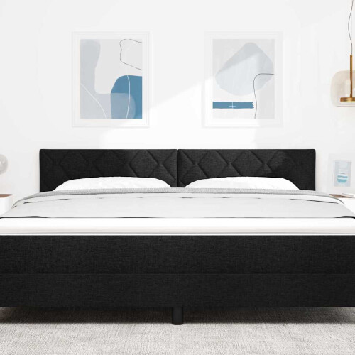 VidaXL vidaXL LED Kopfteil Schwarz 180 cm Stoff 2