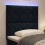 VidaXL vidaXL LED Kopfteil Schwarz 90 cm Stoff 4