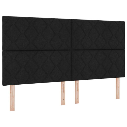 VidaXL vidaXL Kopfteil Schwarz 180 cm Stoff 1