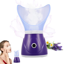 Facial Steamer for Home, Hot Mist Face Steamer with Moisturising Steam, Facial Sauna Spa Machine for Skincare Hydration and Relaxation