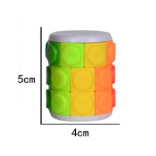 (3 Stage Cube)Childrens Brain Teaser Puzzle With Multistage Magic For Logical Thinking Play