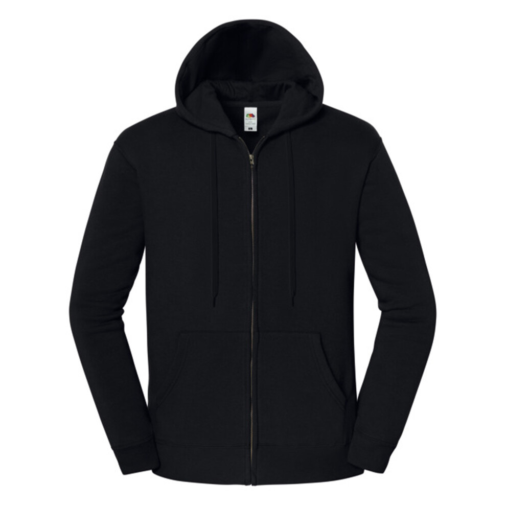 Fruit Of The Loom (Xxl, Royal Blue) Mens Iconic Premium Hooded Sweat Jacket
