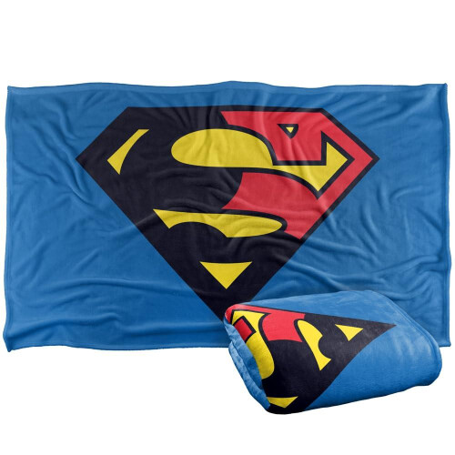Superman (152cm x 127cm, Multicoloured) Superman 1993 Blanket 1