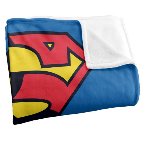 Superman (127cm x 91cm, Multicoloured) Superman 1993 Blanket 2