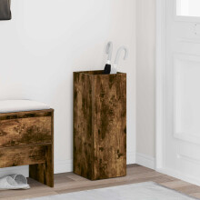 vidaXL Sonnenschirmhalter Räuchereiche 25 x 24,5 x 64 cm Holzwerkstoff