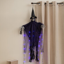 1.2m Motion Activated Light up Halloween Hanging Wailing Ghoul with LEDs