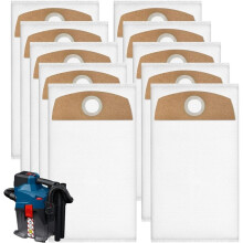 10-Pack Vacuum Cleaner Bags for  Professional GAS18V-6LS - 3-Layer Non-Woven Filter Bags