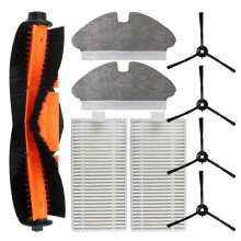 Para Aspiradoras para para Mova M1 / Trouver M1 / ROPO Laser Slim / Kewbily DL30 Pro, Cepillo Lateral Principal y Filtro HEPA