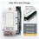 US Standard Dimming /Dimmer, Electronics Rotary /Off Fan-Speed Control, Slide/Rotate LED Lighting Dimmer, 1PC 2