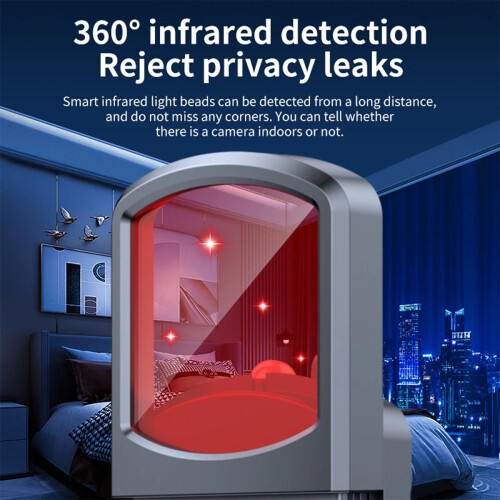 Anti Spy Portable Hidden Camera Detector GPS Tracker Finder Scanner Device 2