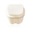 (White)Denture Bath Box Cases Dental False Teeth Storage With Hanging Container Net 1