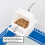 KCT KCT Santiago Plus Exotic Portable Bird Cage Small - Blue 4