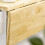 Rolling Kitchen Island with Drop Leaf & Drawers 7